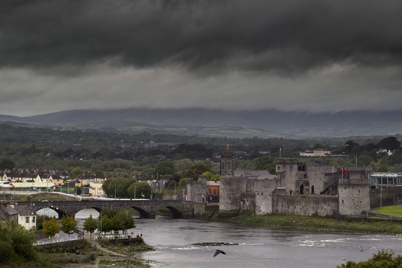Limerick, Ierland, in de herfst van 2017