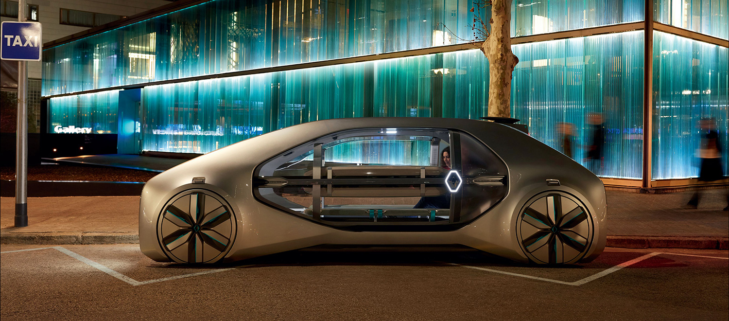 Renault EZ-GO zelfrijdende auto