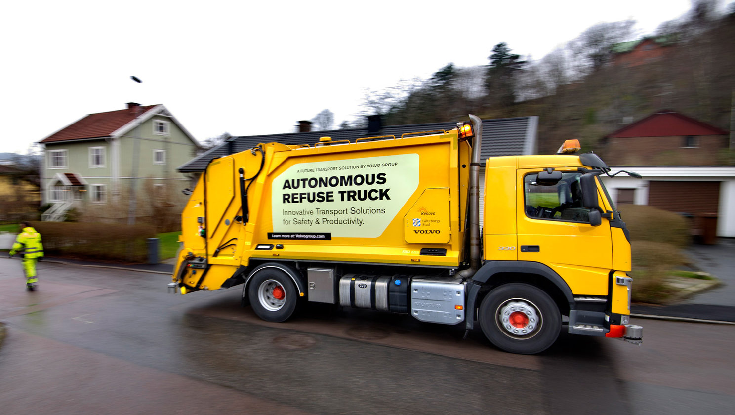Volvo IoT Vuilniswagen