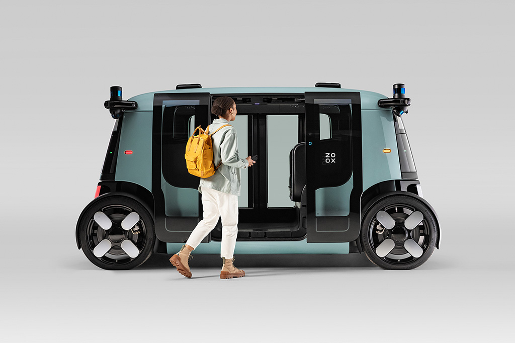Amazon start proef zelfrijdende auto’s in Seattle Zoox Fully Autonomous Vehicle